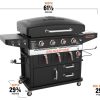 36″ Griddle W/ Air Fryer & Cabinets Blackstone Griddles