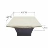 42″-48″ Square Fire Pit Cover Furniture Care