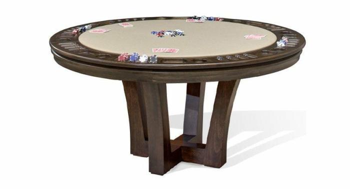 54″ City Game Table (Round) Poker & Game Tables