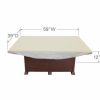 58″X38″ Rectangular Fire Pit Cover Furniture Care