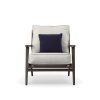 Adeline Lounge Chair – Wenge / Silvered Dove Lounge Chairs