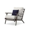 Adeline Lounge Chair – Wenge / Silvered Dove Lounge Chairs