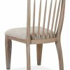 Ainsley Wood Side Chair Upholstered Seat Dining & Kitchen