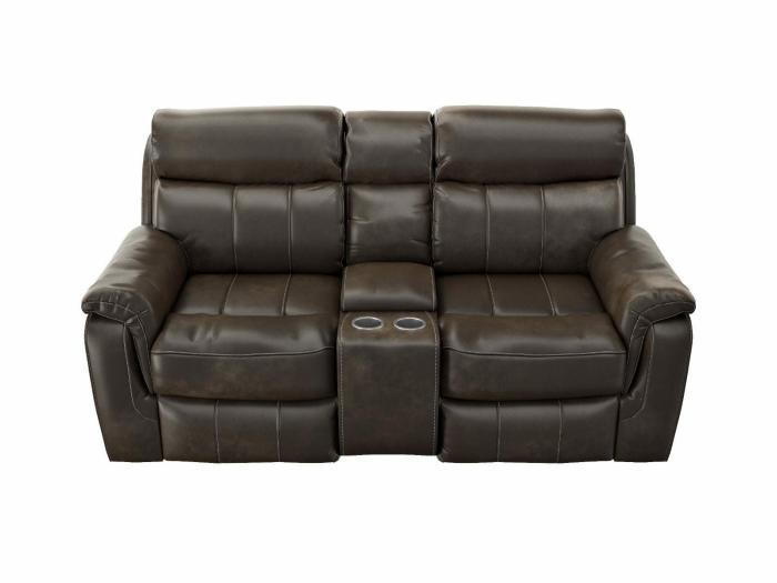 Alden Power Reclining Console Sofa – Coffee Furniture