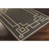 Alfresco 5’X8′ Area Rug – Black, Cream & Camel (Alf-9630) Outdoor