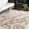 Alfresco 5’X8′ Area Rug – Camel & Cream (Alf-9616) Furniture