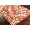 Alfresco 5’X8′ Area Rug – Rust & Cream (Alf-9613) Furniture