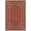 Alfresco 8’X10′ Area Rug – Rust & Camel (Alf-9631) Furniture