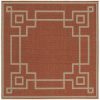 Alfresco 8’X10′ Area Rug – Rust & Camel (Alf-9631) Furniture