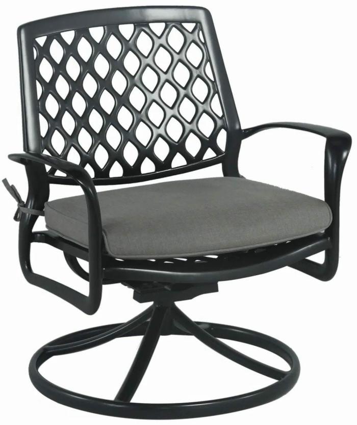 Amari Club Swivel Rocker Dining Chairs