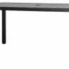 Amici 66″X42″ Rectangular Dining Table – Obsidian Dining & Chat Tables