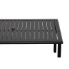 Amici 66″X42″ Rectangular Dining Table – Obsidian Dining & Chat Tables