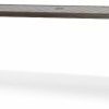 Amici 84″ Rectangular Slat Top Table – Greco Dining & Chat Tables