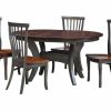 Amish Dining Collection – 5 Piece Oval Table Set Dining & Kitchen