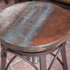 Antique Multi-Color Adjustable Bar Stool Bar Stools