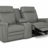 Asher Power Reclining Loveseat With Console Furniture