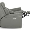 Asher Power Reclining Loveseat With Console Furniture