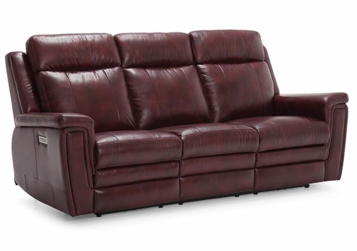 Asher Power Reclining Sofa With Power Headrest Furniture