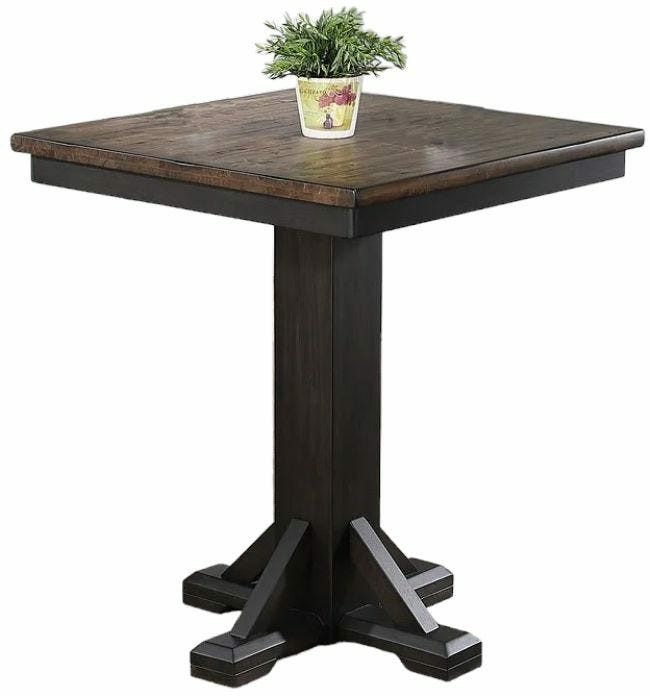 Ashford 36″ Square Bar Height Table Bars & Barstools