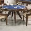 Austin Reversible Top 54″ Octagon Game Table Poker & Game Tables