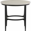 Avondale Round Metal End Table Accent Tables