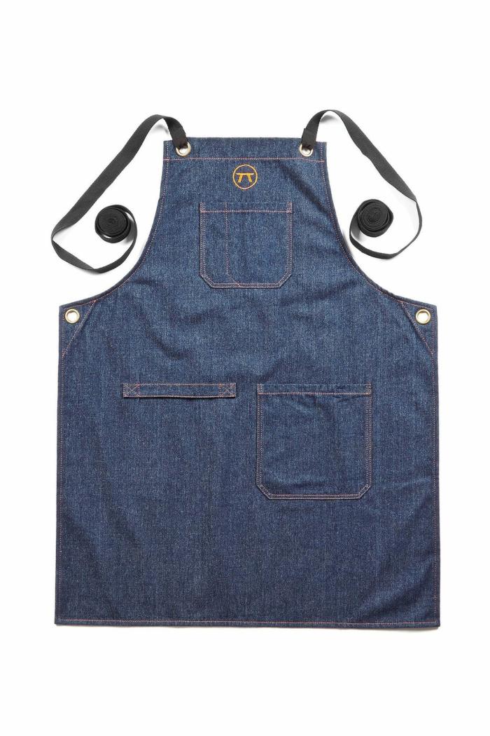 Blue Denim Griller’s Apron, One Size Fits Most Grill Accessories