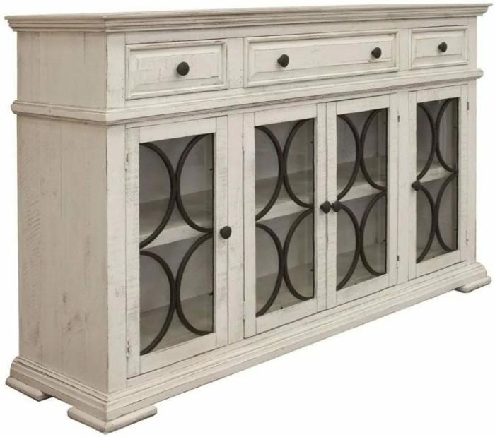 Bonanza 72″ Ivory Console Buffet & Sideboards