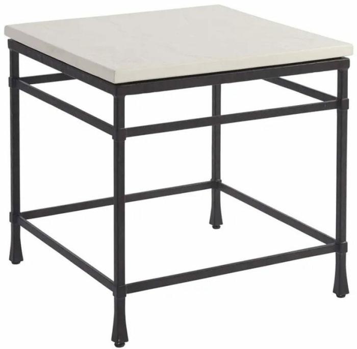 Breakwater Metal And Stone Lamp Table Accent Tables