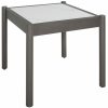 Brighton End Table – Taupe Grey Accent Tables