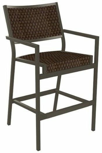 Cabana Club Woven Counter Stool – Mocha/Chestnut Bars & Bar Stools