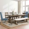 Caleb Collection 94″ Rectangular Dining Table Dining & Kitchen