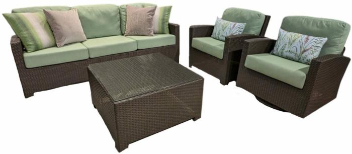 Canyon 4-Piece Seating Set Outdoor