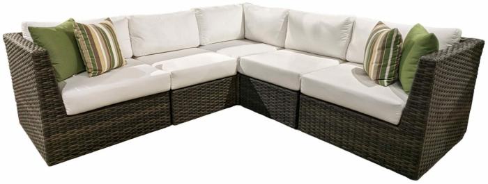 Cape 5-Piece Sectional Set Outdoor