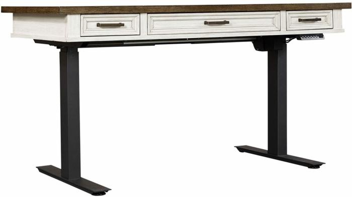 Caraway Collection Lift Top Desk With Adjustable Base Desks