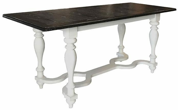 Carriage House Collection 84″ Counter Height Friendship Dining Table Dining & Kitchen