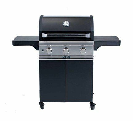 Cast Black 500 3-Burner Propane Gas Grill Gas Grills