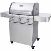 Cast Stainless 500 3-Burner Propane Gas Grill Gas Grills