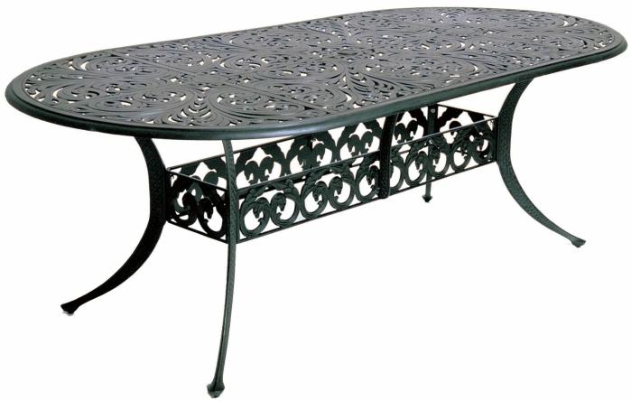 Chateau 42″ X 84″ Oval Dining Table – Desert Bronze Dining & Chat Tables