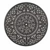 Chateau 54″ Round Lazy Susan Table – Desert Bronze Dining & Chat Tables