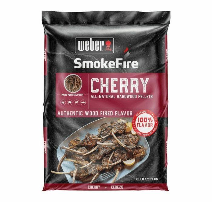 Cherry All-Natural Hardwood Pellets – 20Lbs Grill Accessories