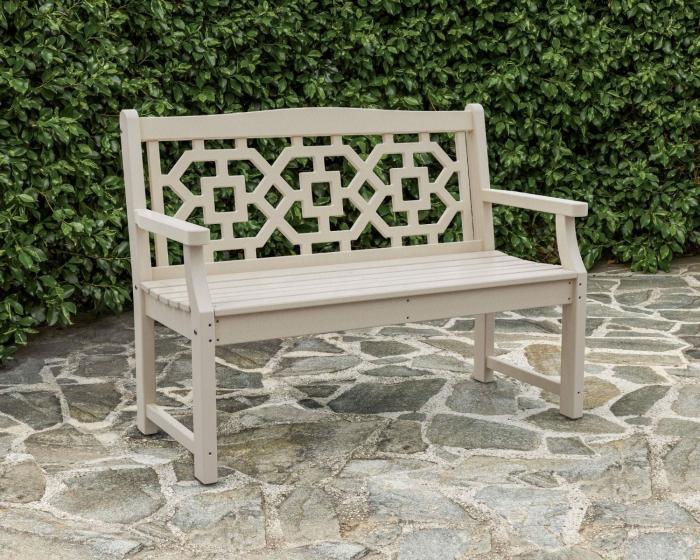 Chinoiserie 48″ Garden Bench Benches