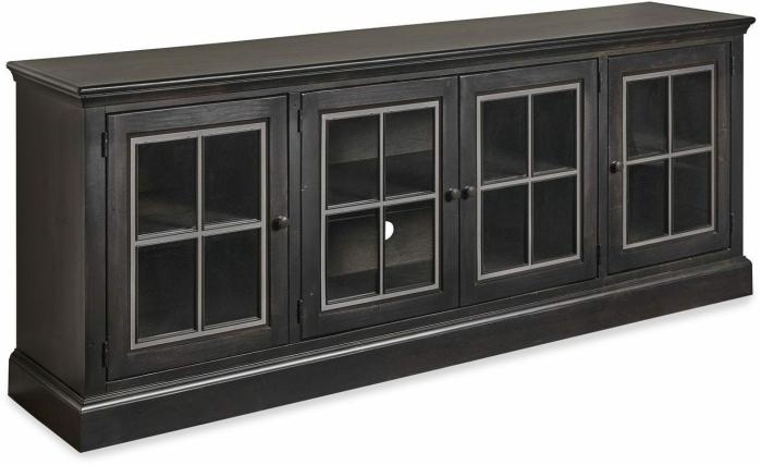 Churchill 84″ Console – Ghost Black Furniture