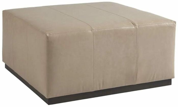 Clayton Leather Cocktail Ottoman Furniture