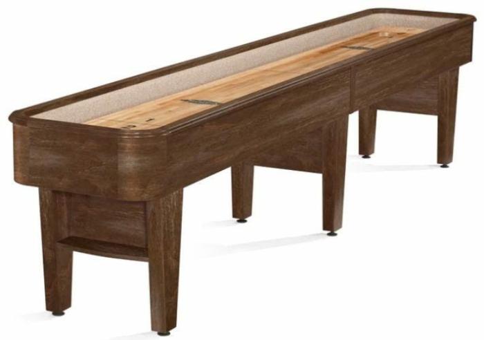 Concord 12′ Shuffleboard Chestnut Rec Room