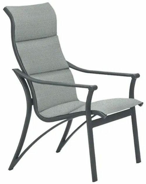 Corsica High-Back Padded Sling Dining Chair Dining Chairs