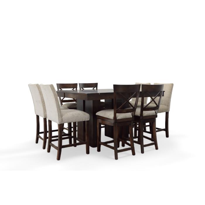 Design It Dining Collection – 60″ Square Table Set Dining & Kitchen