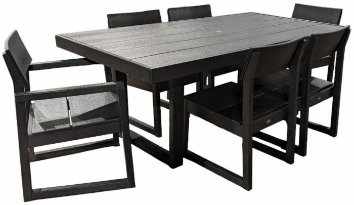 Edge 7-Piece Rectangular Dining Set Dining Sets