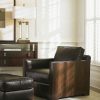 Edgemere Leather Ottoman Furniture