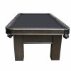 Elias 8′ Poplar Pool Table With Storage Drawer Pool & Billiards Tables