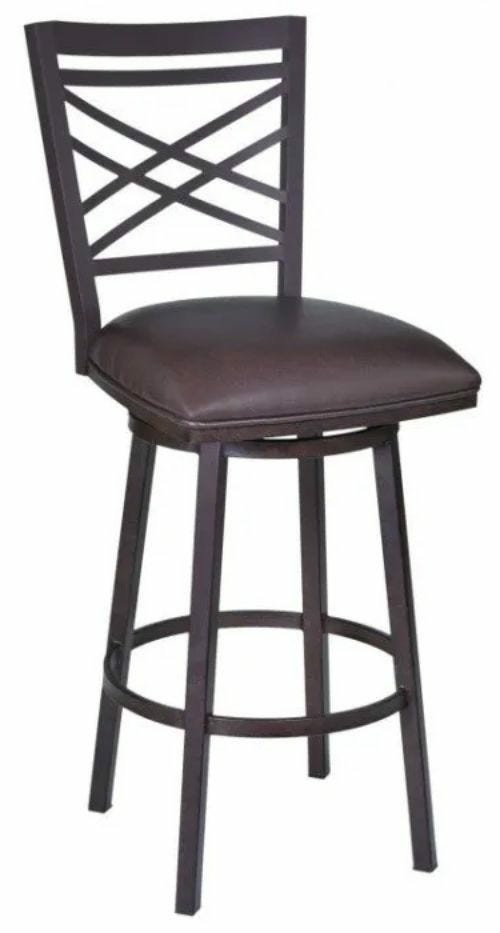 Fairfax Counter Height Bar Stool – Auburn Bay Ford Brown Bar Stools